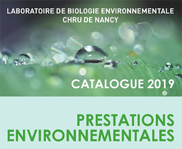 labo catalogue presta environnementales LBE CHRU