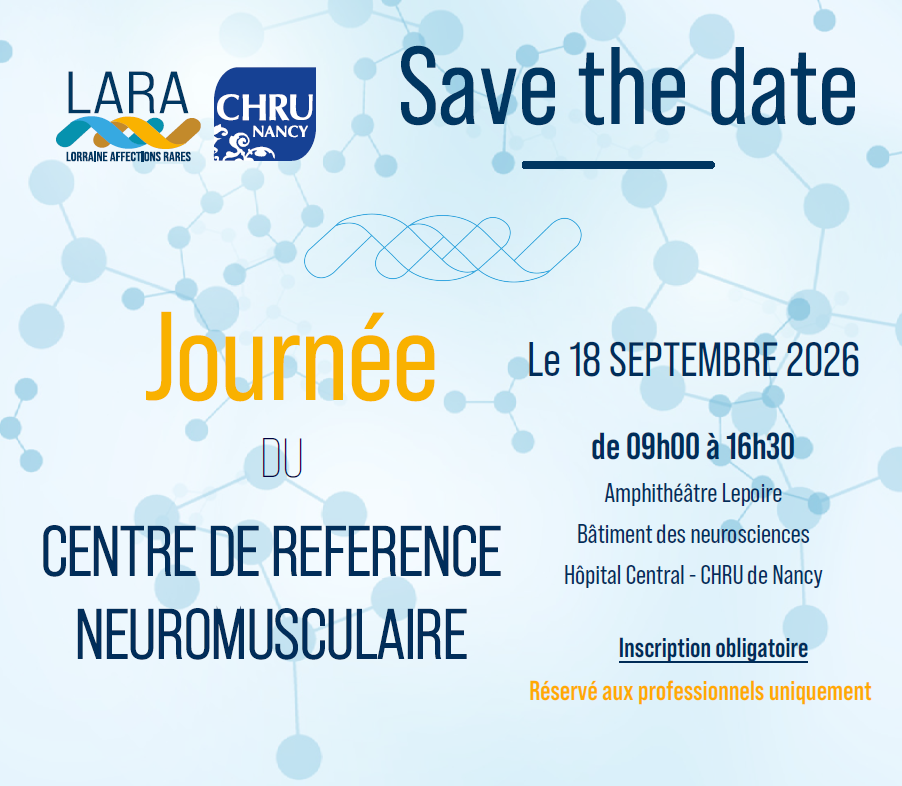 Save the date journée Neuromusc 2026