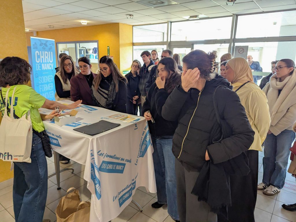 Stand à la journée portes ouvertes 2025