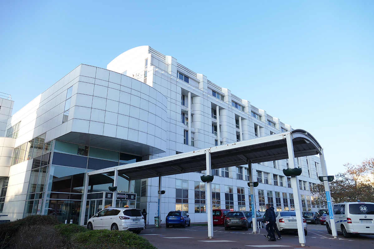 Photo du bâtiment Lepoire de l'hôpital Central