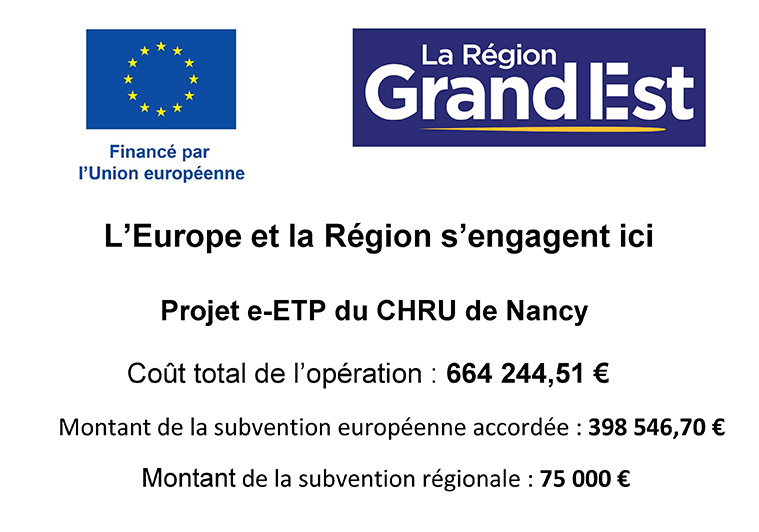 visuel résumant le soutien financier de la phase 2 du projet