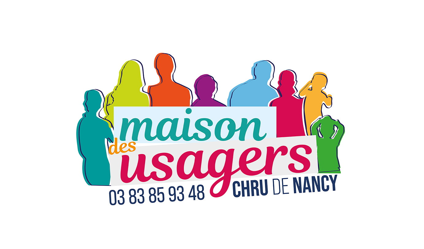 Logo de la maison des usagers du CHRU de Nancy