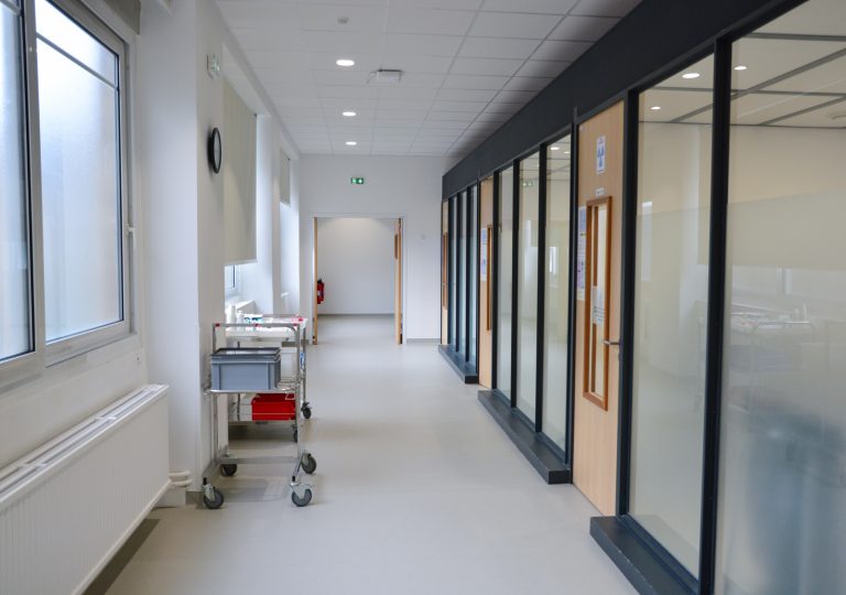couloir du service d'odontologie