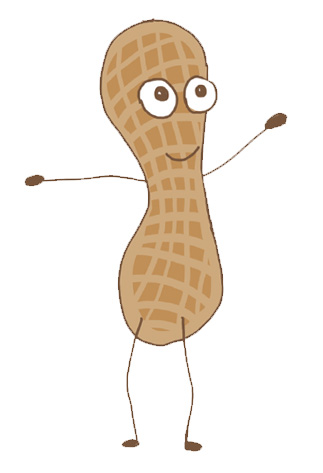 dessin du personnage cacahuète