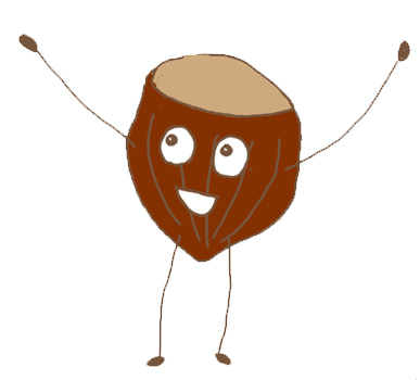 dessin du personnage noisette