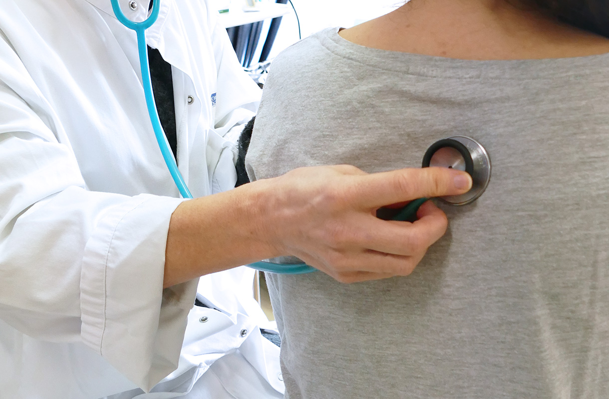 auscultation pneumologie