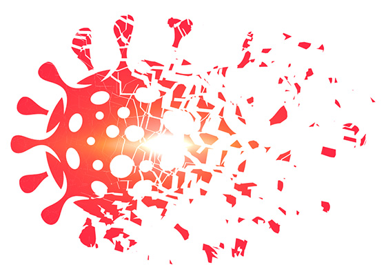 dessin de virus