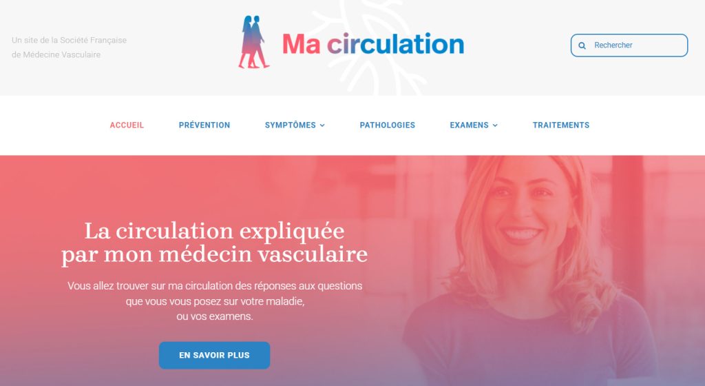 page d'accueil du site internet macirculation