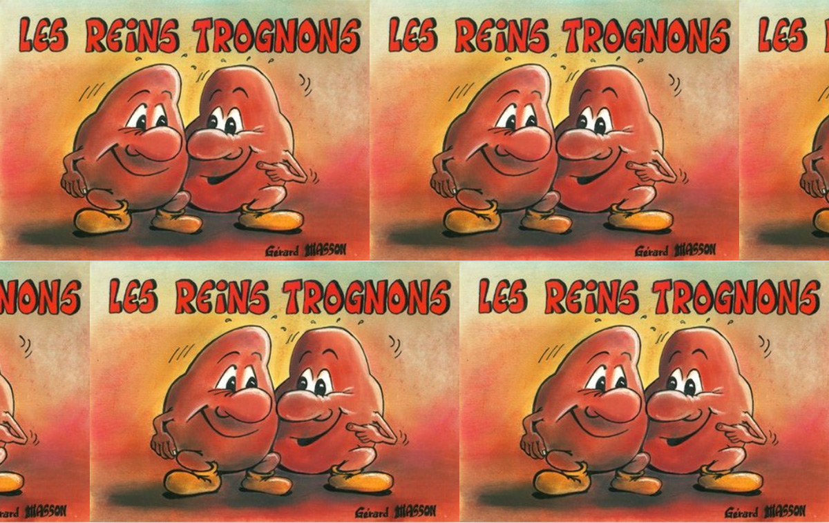 couverture de l'album illustré Les reins trognons