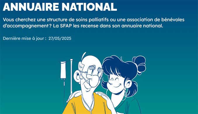Illustration de l'annuaire national des soins palliatifs