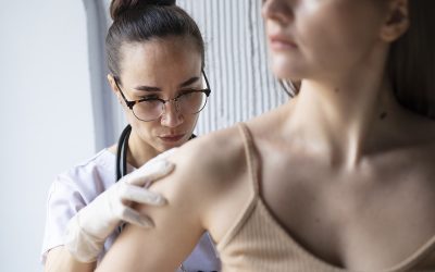 dermatologue en consultation