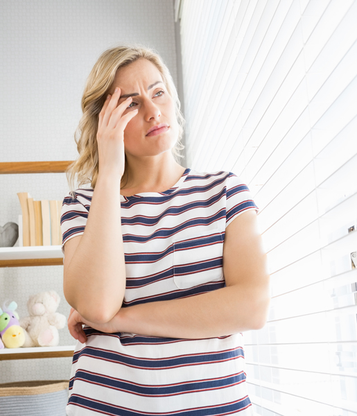 femme fatiguée