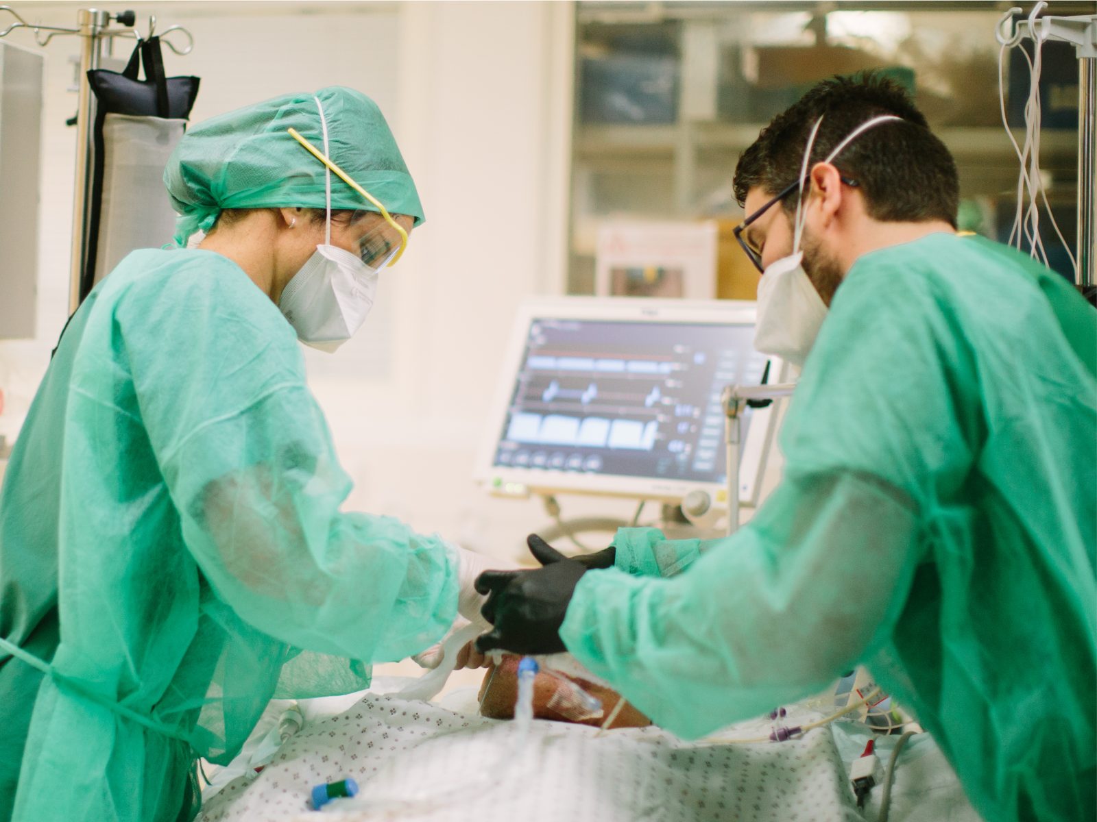 Prise en charge d'un patient à l'USIR