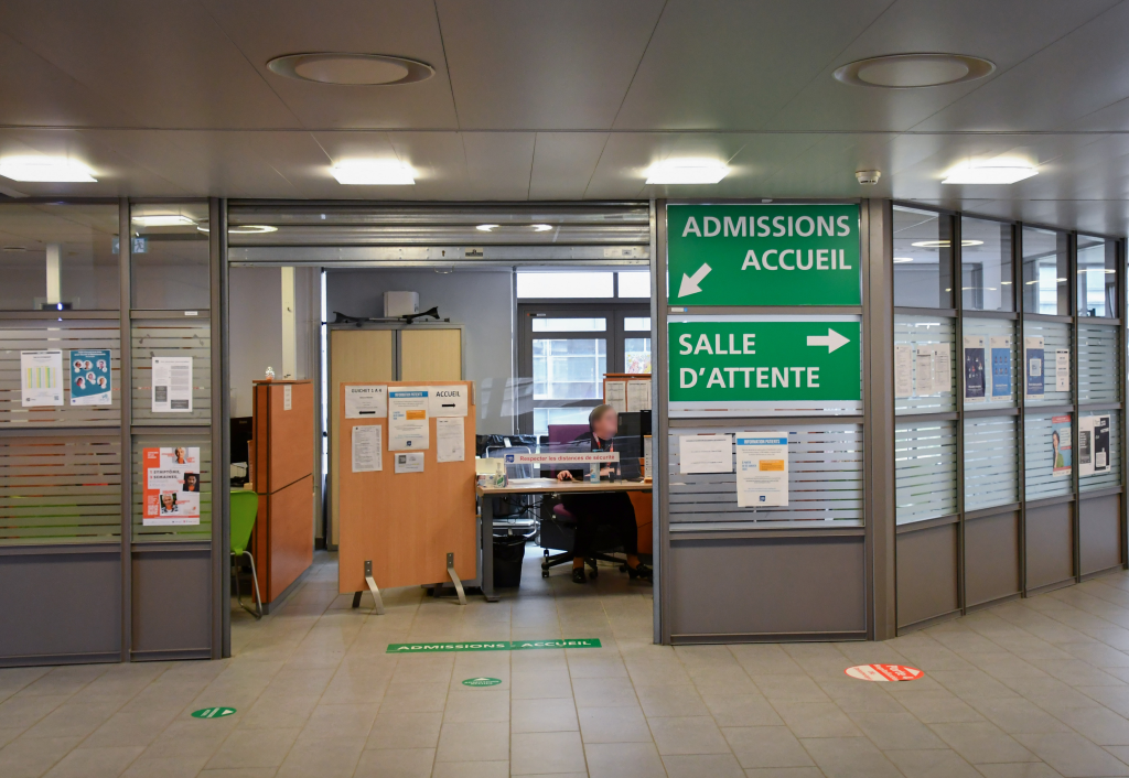 Accueil du bâtiment Louis Mathieu