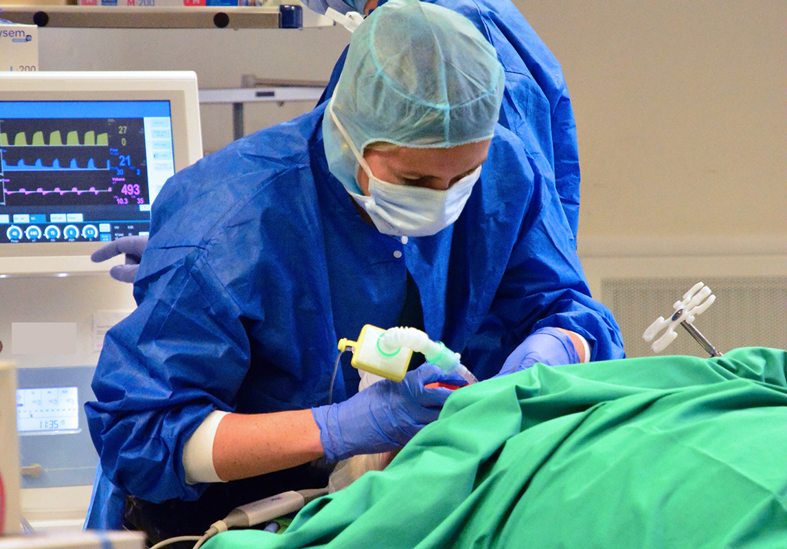 Anesthesie au bloc