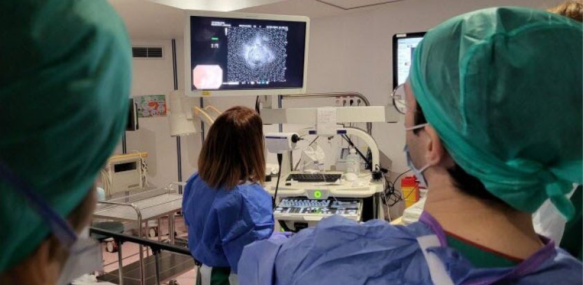 intervention au bloc d'endoscopie
