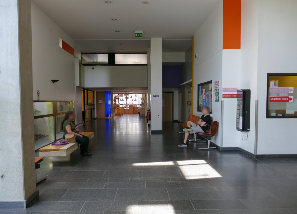 Salle d'attente du bâtiment Richon