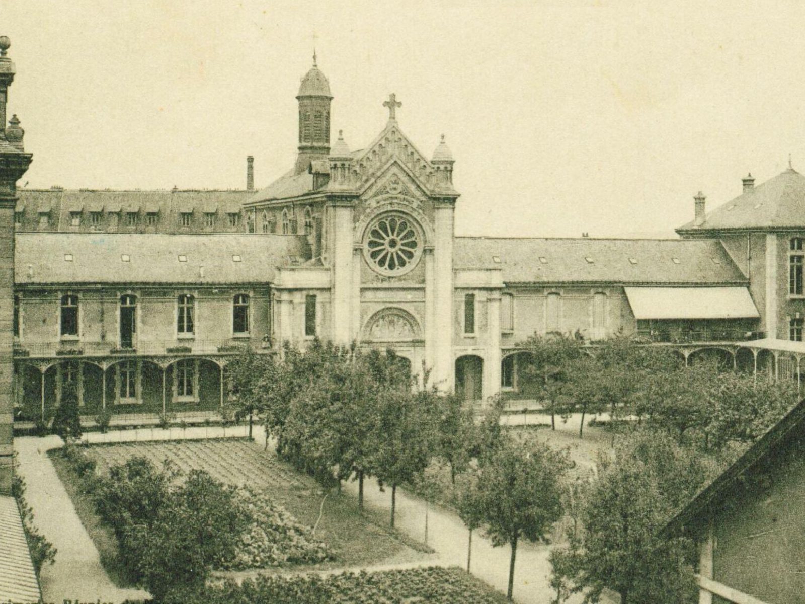 Hôpital Saint-Julien à l'époque