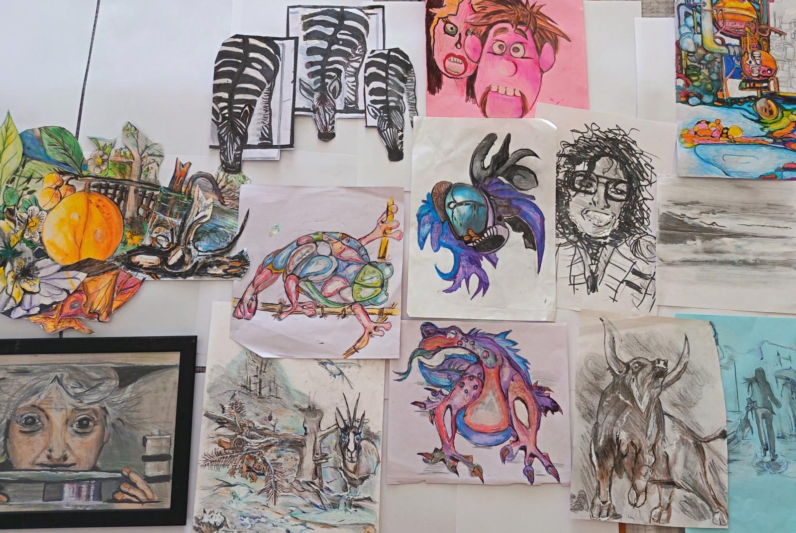 Dessins d'Éric Jacquard